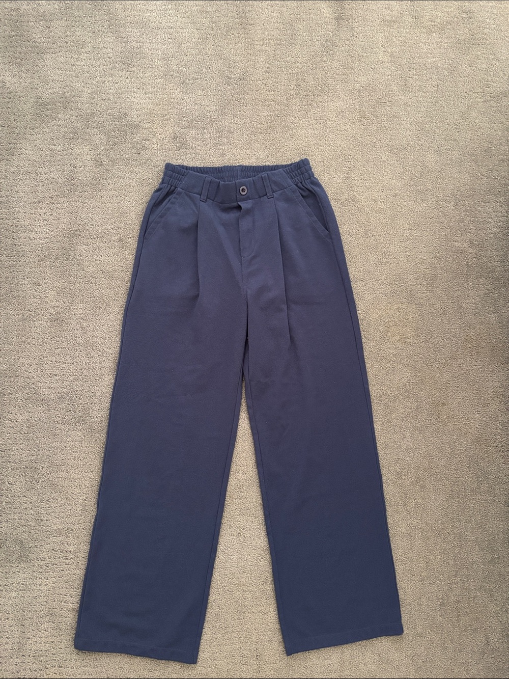 Women’s Navy Relaxed Fit Pants